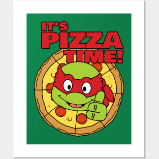 Raphael Pizza Time Posters and Art